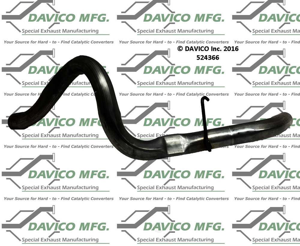 Davico Mfg 524366 Exact-Fit Exhaust Pipe
