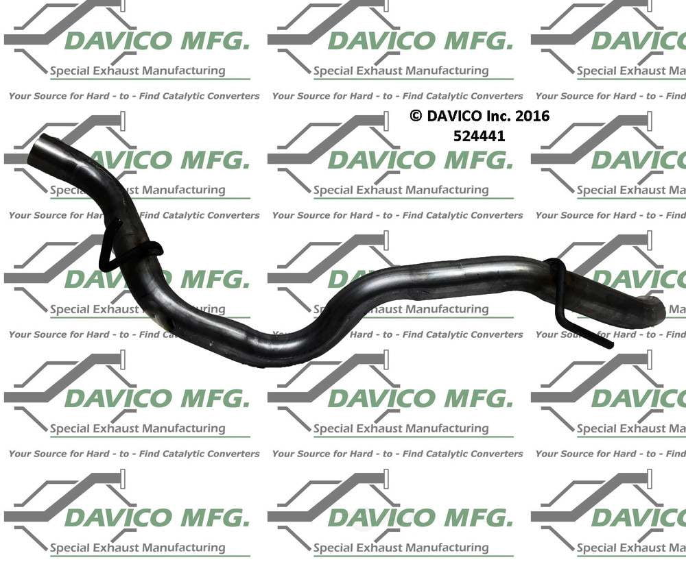 Davico Mfg 524441 Exact-Fit Exhaust Pipe
