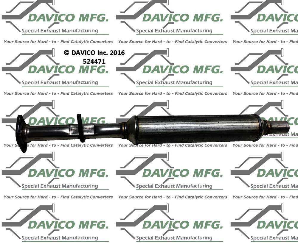 Davico Mfg 524471 Exact-Fit Exhaust Pipe