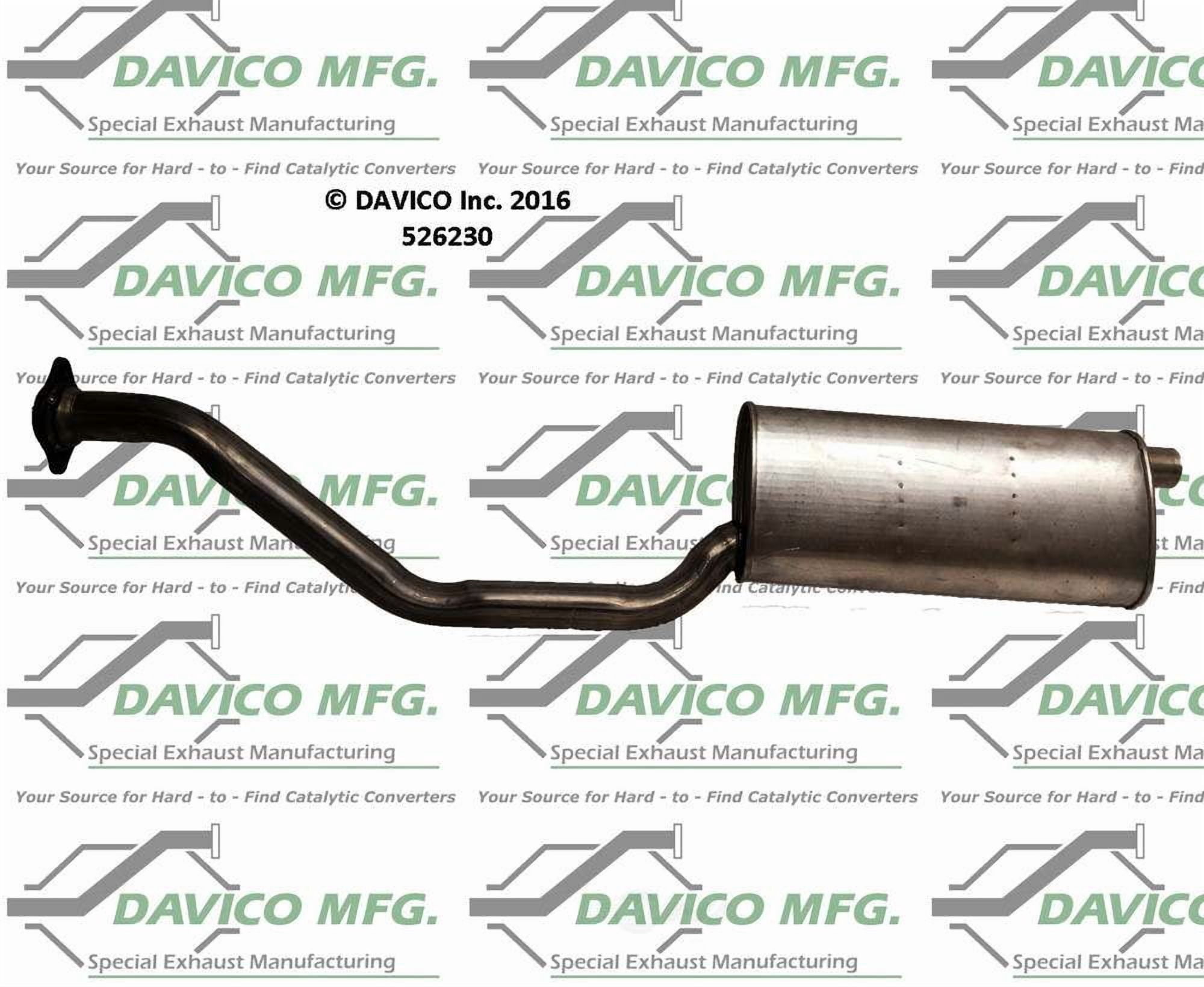 Davico Mfg 526230 Exact-Fit Exhaust Pipe