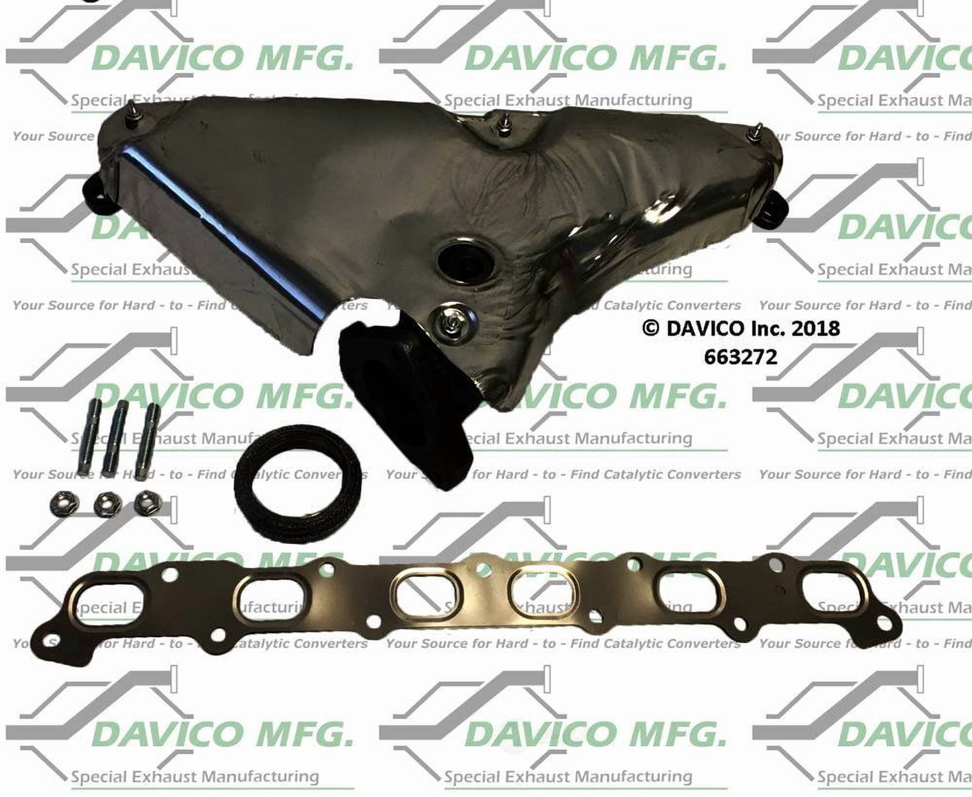 Davico Mfg 663272 Stand alone Exact-Fit exhaust manifold