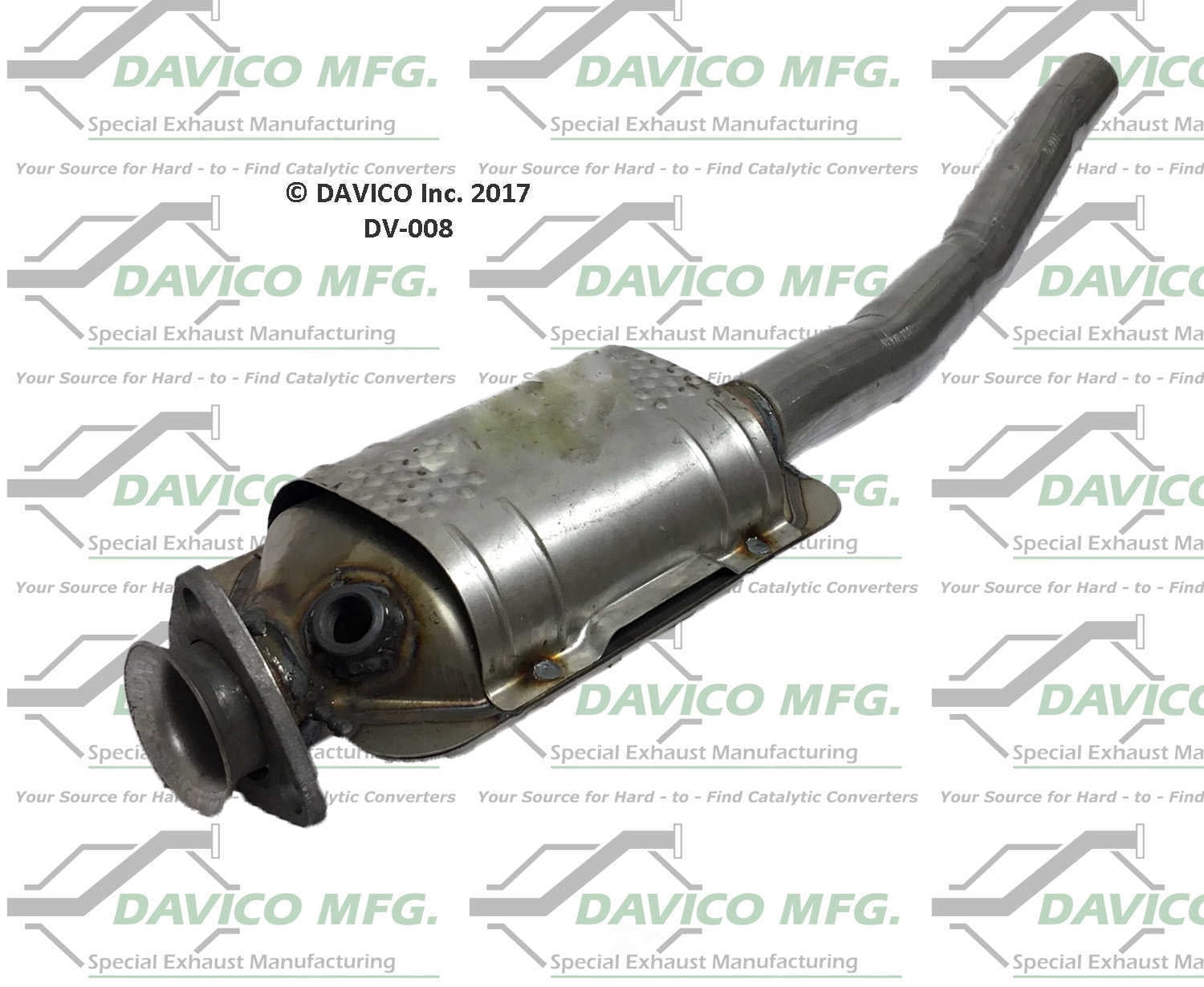 Davico Mfg DV-008 Direct-Fit Catalytic Converter