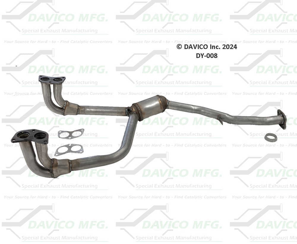 Davico Mfg DY-008 Direct-Fit Catalytic Converter