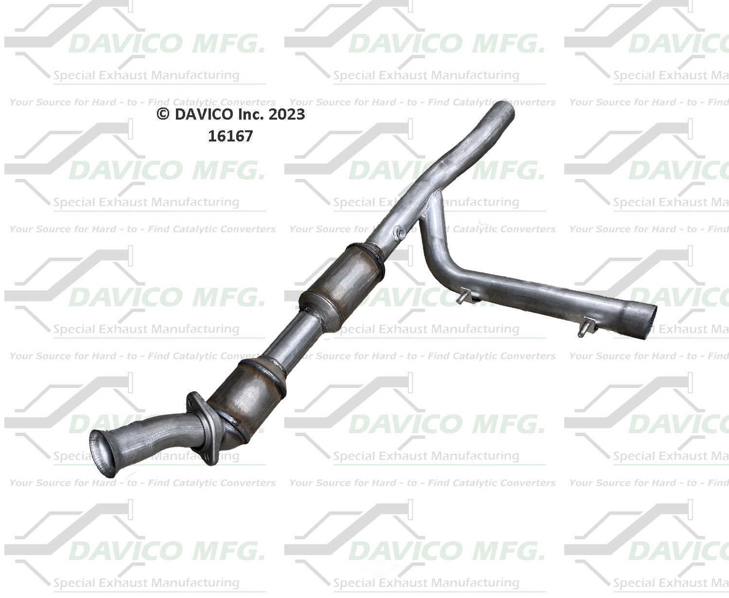 Davico Mfg 16167 Direct-Fit Catalytic Converter