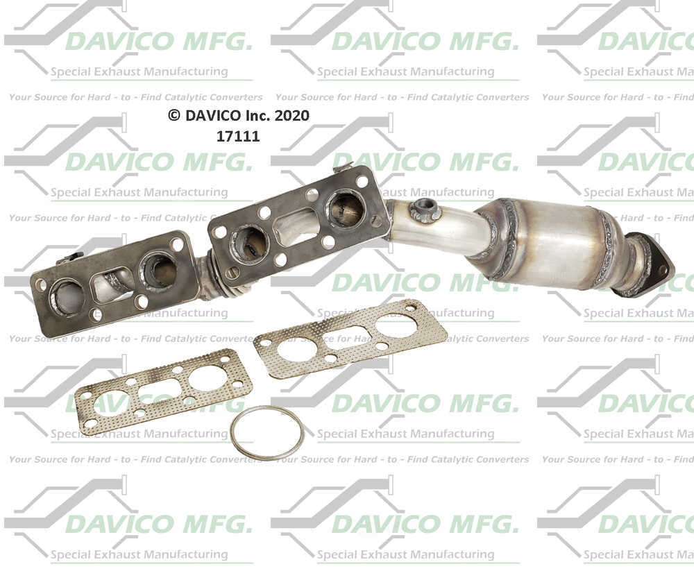 Davico Mfg 17111 Direct-Fit Catalytic Converter