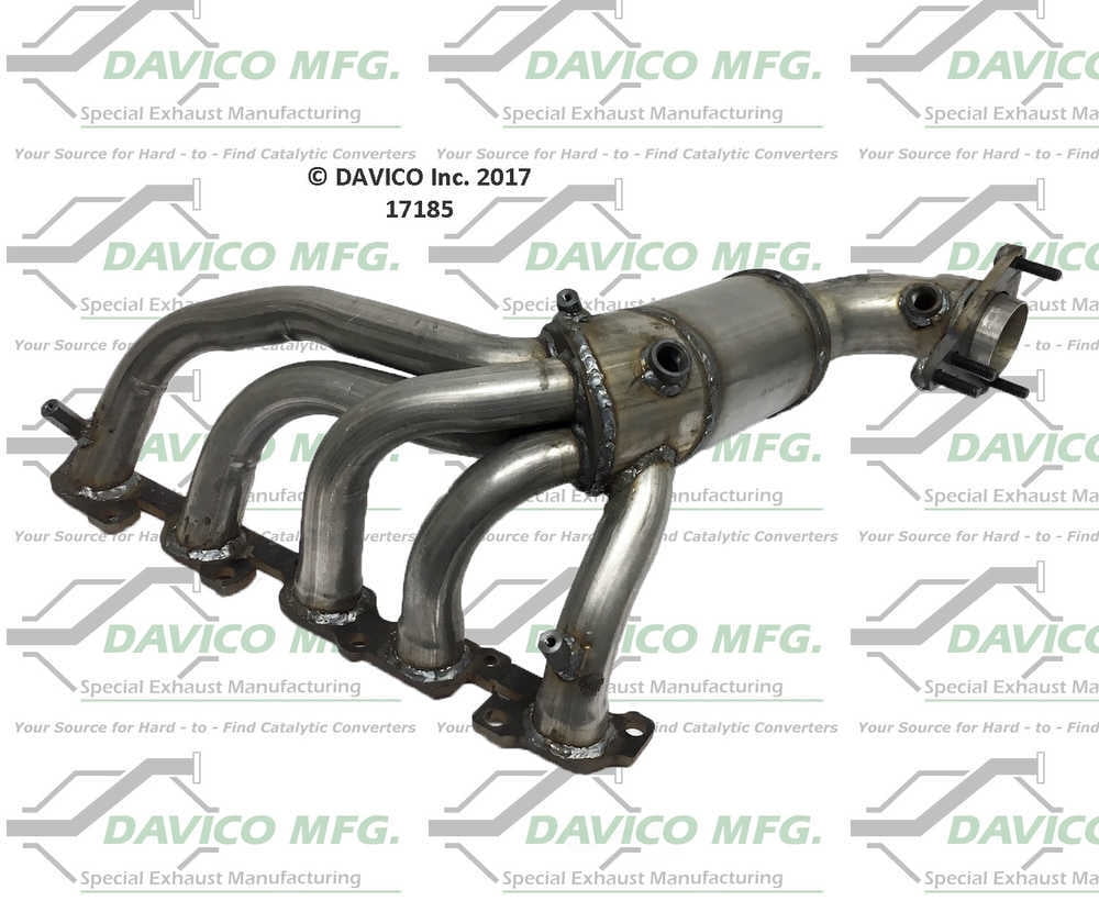 Davico Mfg 17185 Direct-Fit Catalytic Converter - Manifold