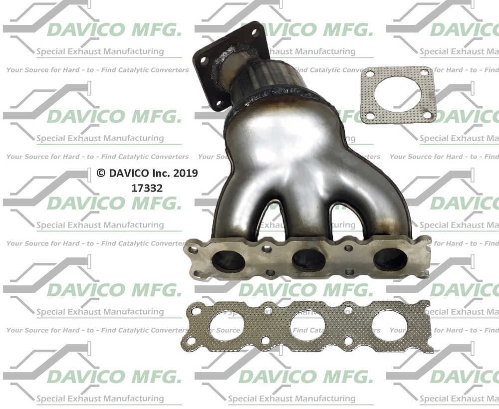 Davico Mfg 17332 Direct-Fit Catalytic Converter