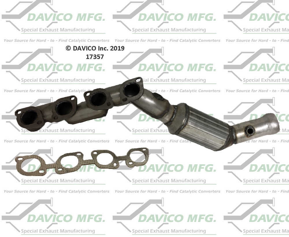 Davico Mfg 17357 Direct-Fit Catalytic Converter