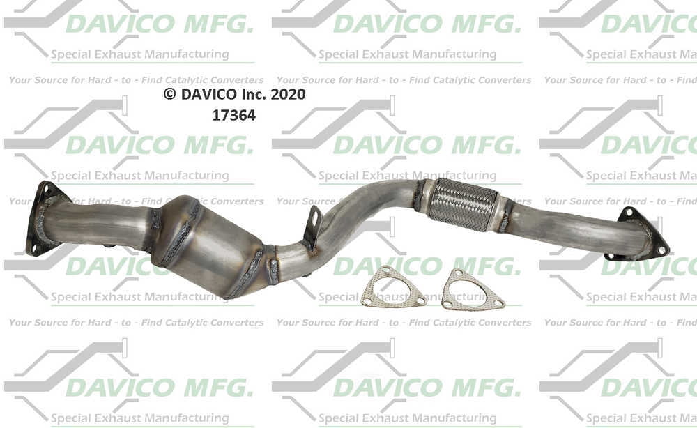 Davico Mfg 17364 Direct-Fit Catalytic Converter