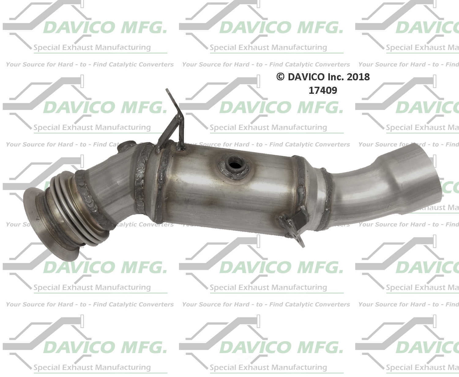 Davico Mfg 17409 Direct-Fit Catalytic Converter