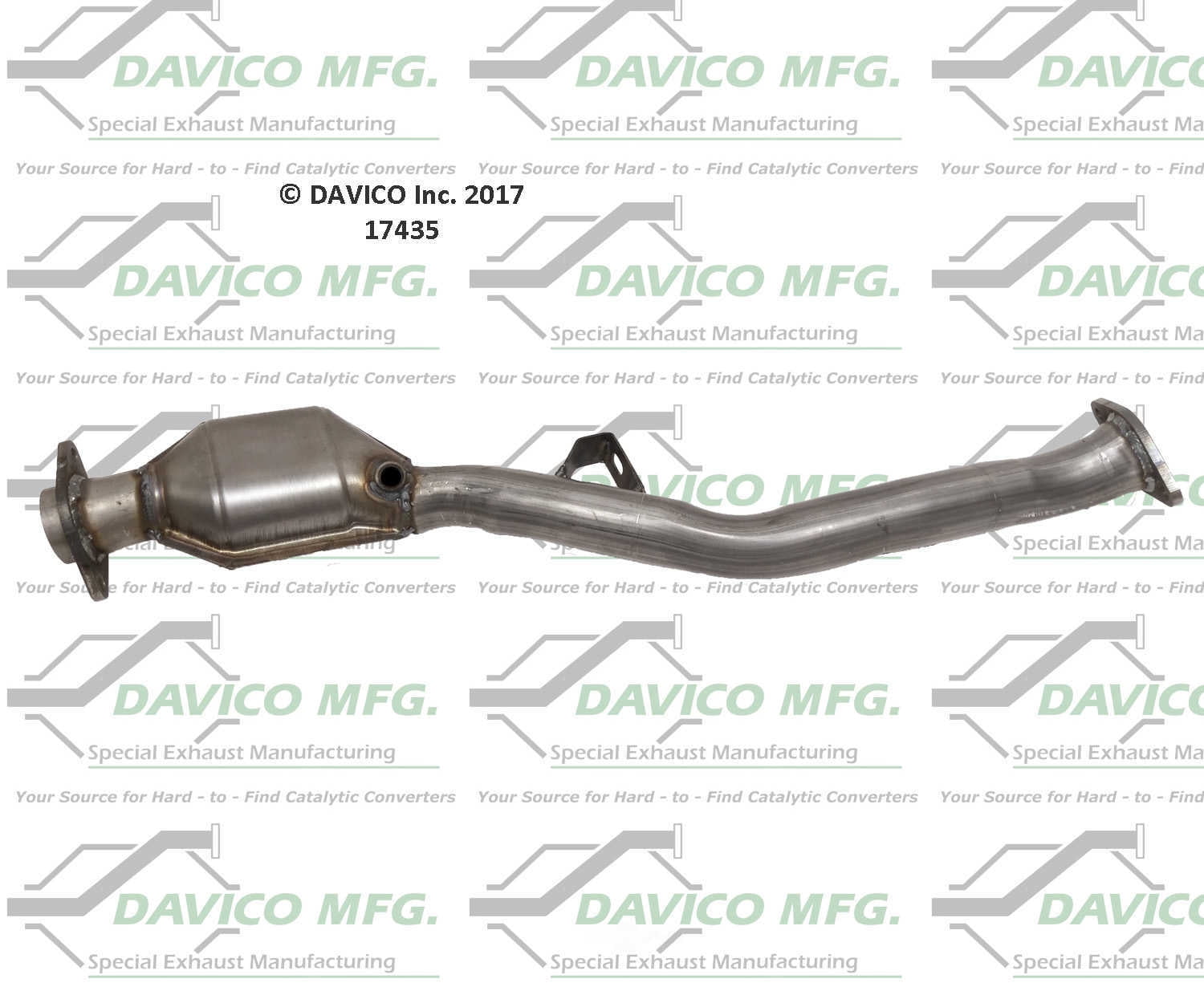 Davico Mfg 17435 Direct-Fit Catalytic Converter