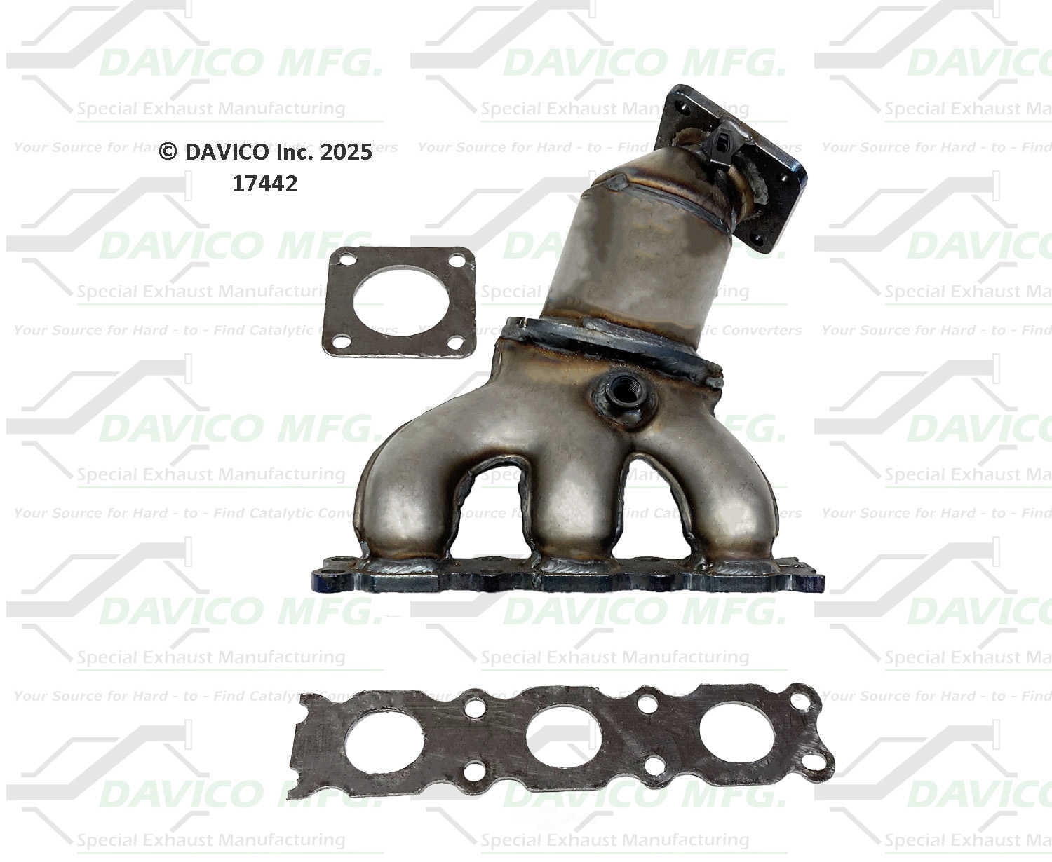 Davico Mfg 17442 Direct-Fit Catalytic Converter