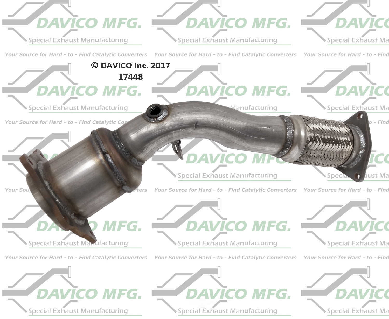 Davico Mfg 17448 Direct-Fit Catalytic Converter