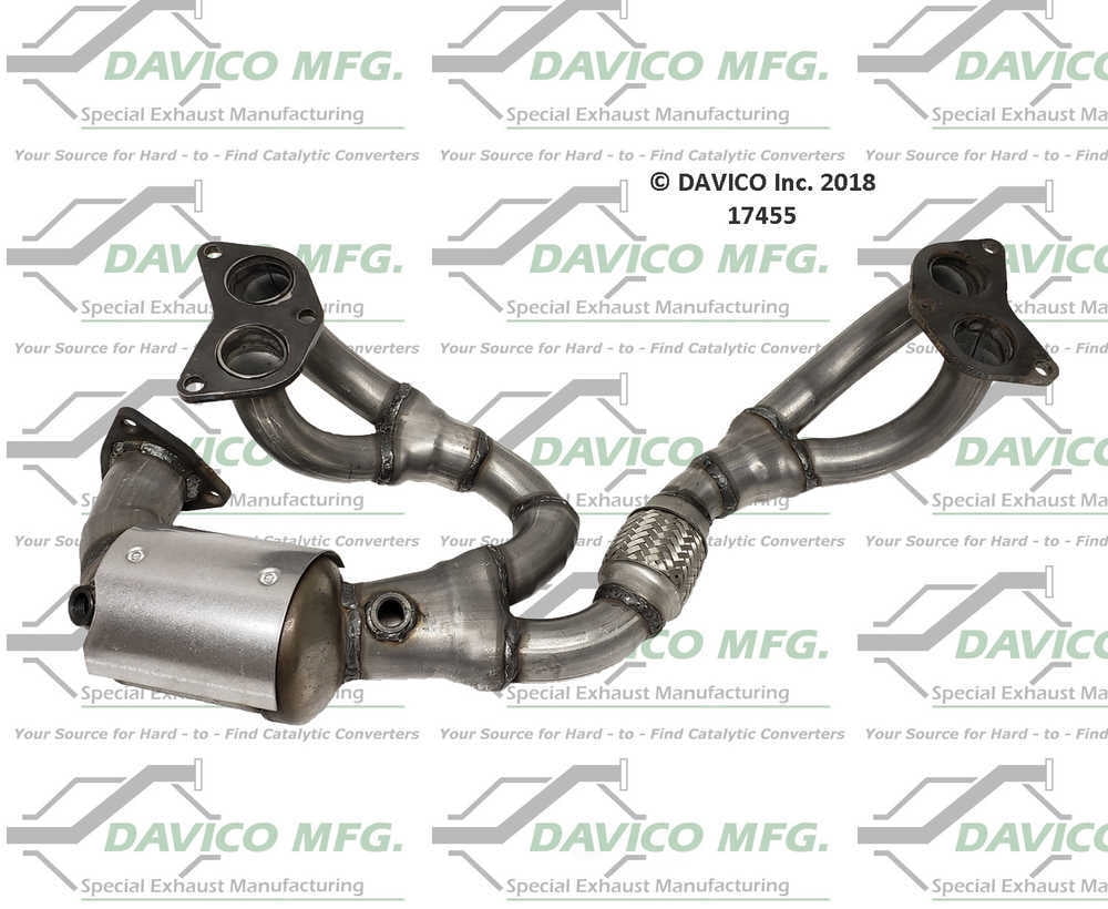 Davico Mfg 17455 Direct-Fit Catalytic Converter