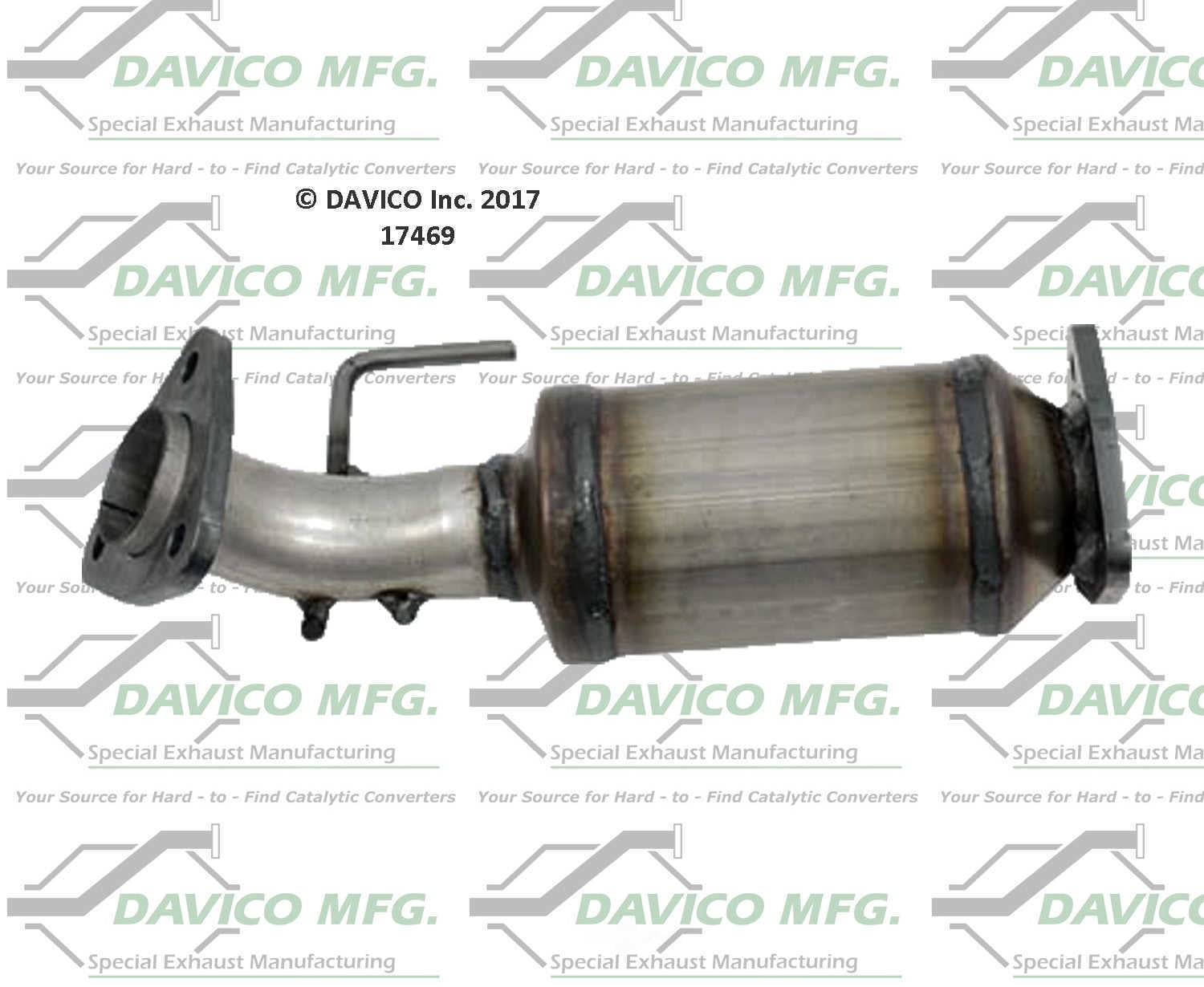 Davico Mfg 17469 Direct-Fit Catalytic Converter