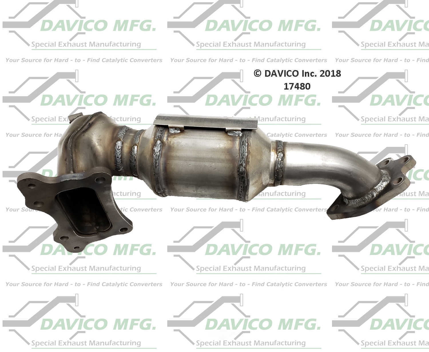 Davico Mfg 17480 Direct-Fit Catalytic Converter