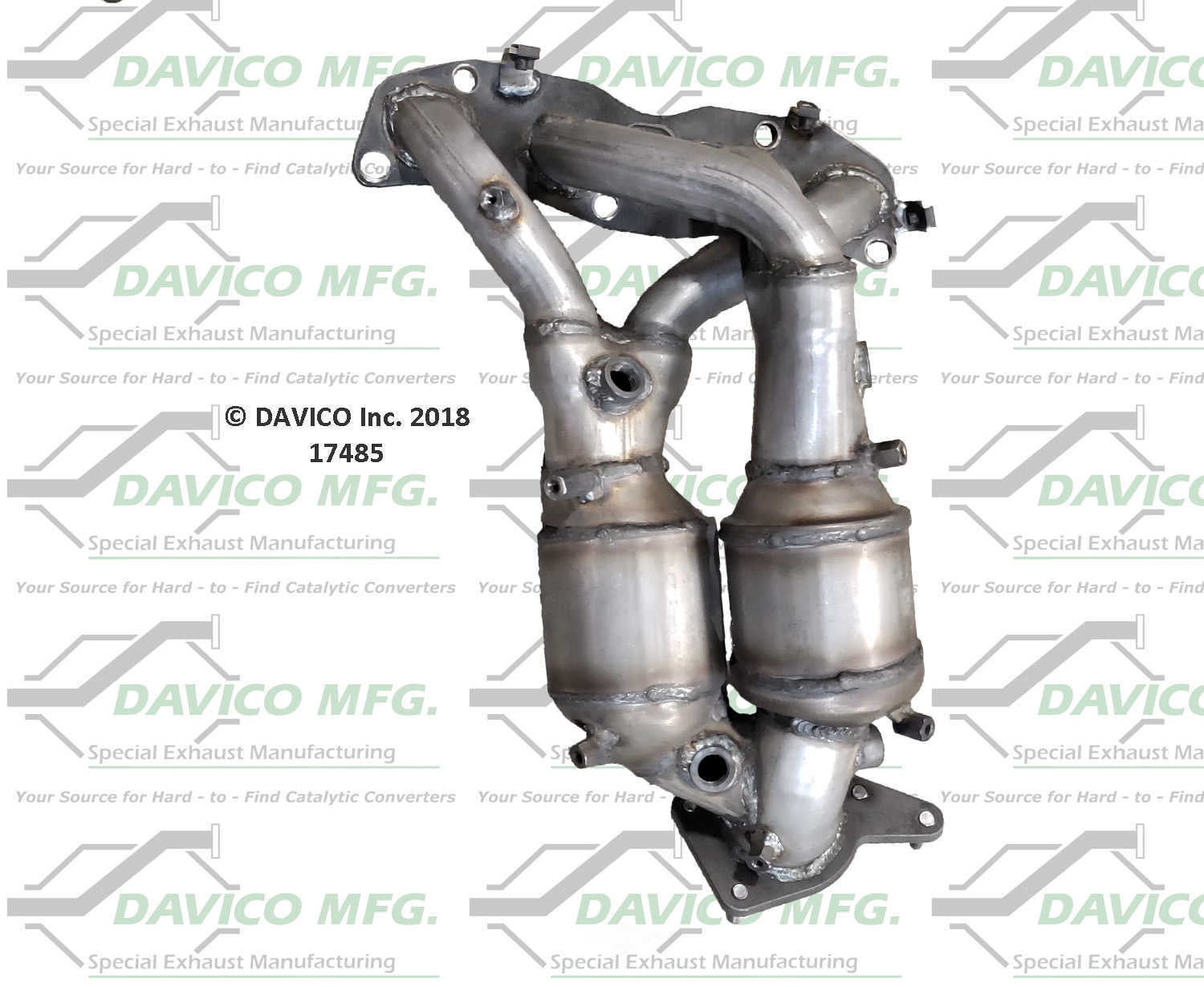 Davico Mfg 17485 Direct-Fit Catalytic Converter