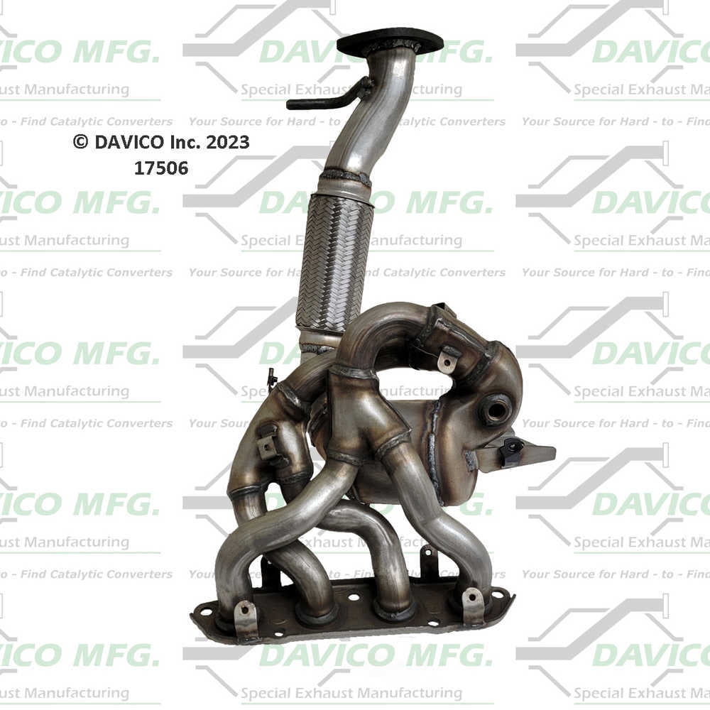Davico Mfg 17506 Direct-Fit Catalytic Converter