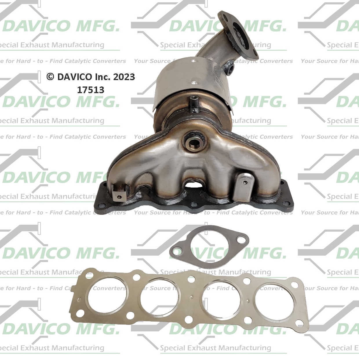 Davico Mfg 17513 Direct-Fit Catalytic Converter