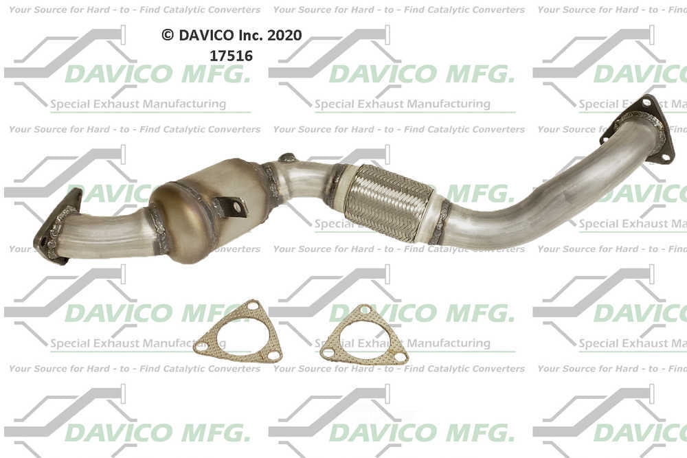 Davico Mfg 17516 Direct-Fit Catalytic Converter