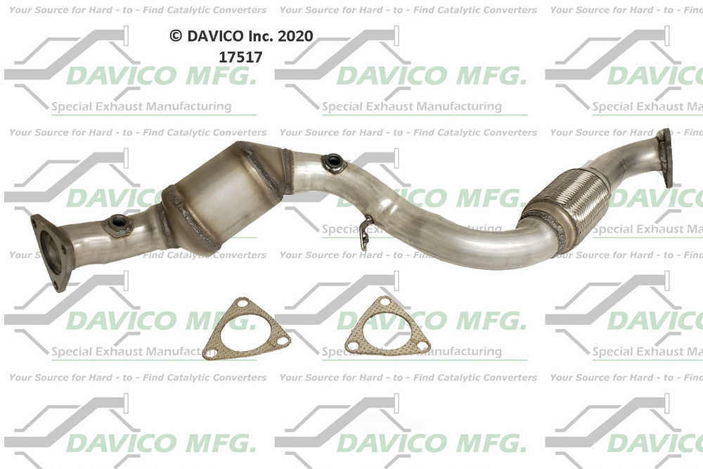 Davico Mfg 17517 Direct-Fit Catalytic Converter
