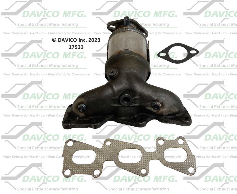 Davico Mfg 17533 Direct-Fit Catalytic Converter