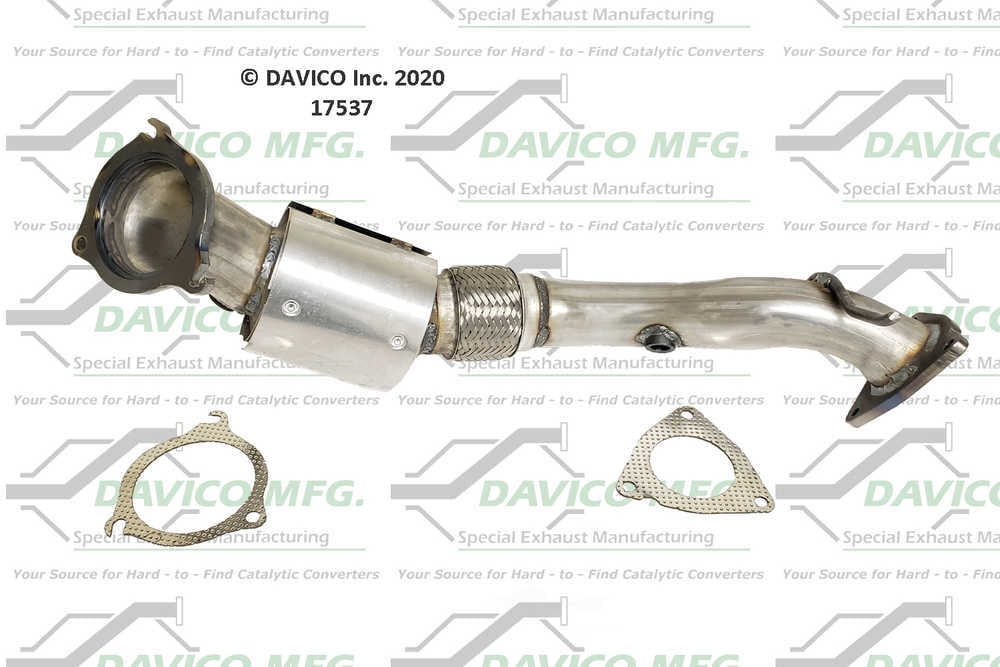 Davico Mfg 17537 Direct-Fit Catalytic Converter