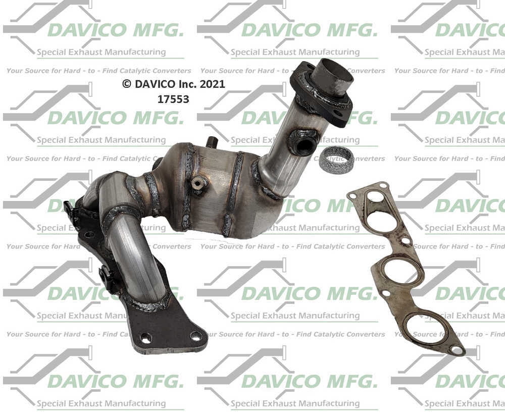 Davico Mfg 17553 Direct-Fit Catalytic Converter