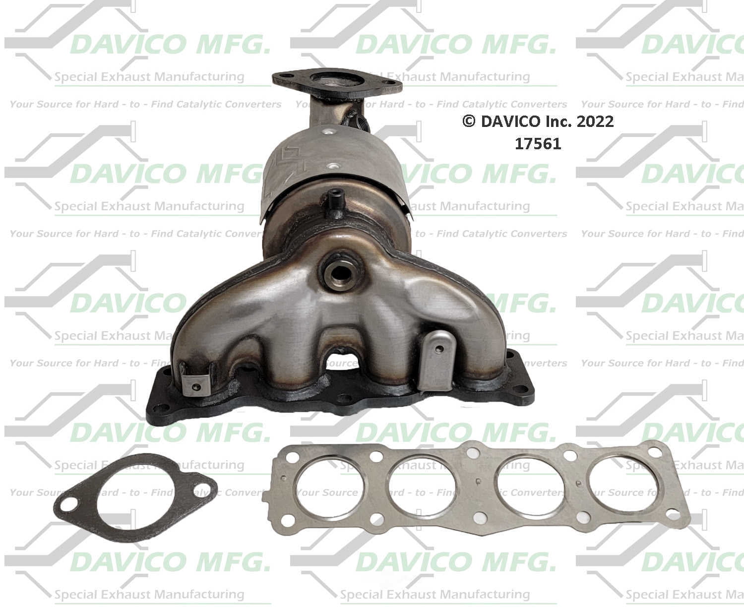 Davico Mfg 17561 Direct-Fit Catalytic Converter