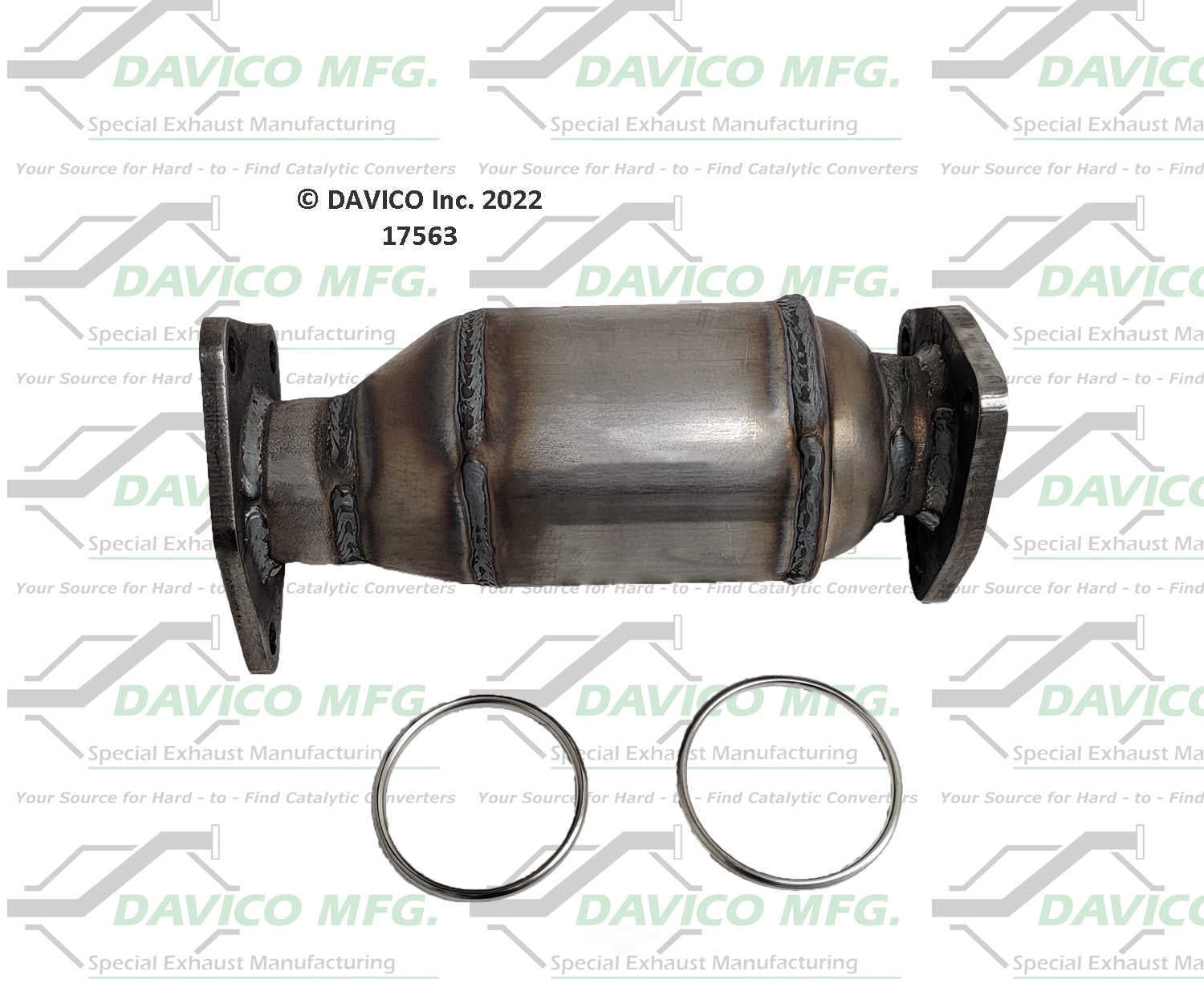 Davico Mfg 17563 Direct-Fit Catalytic Converter
