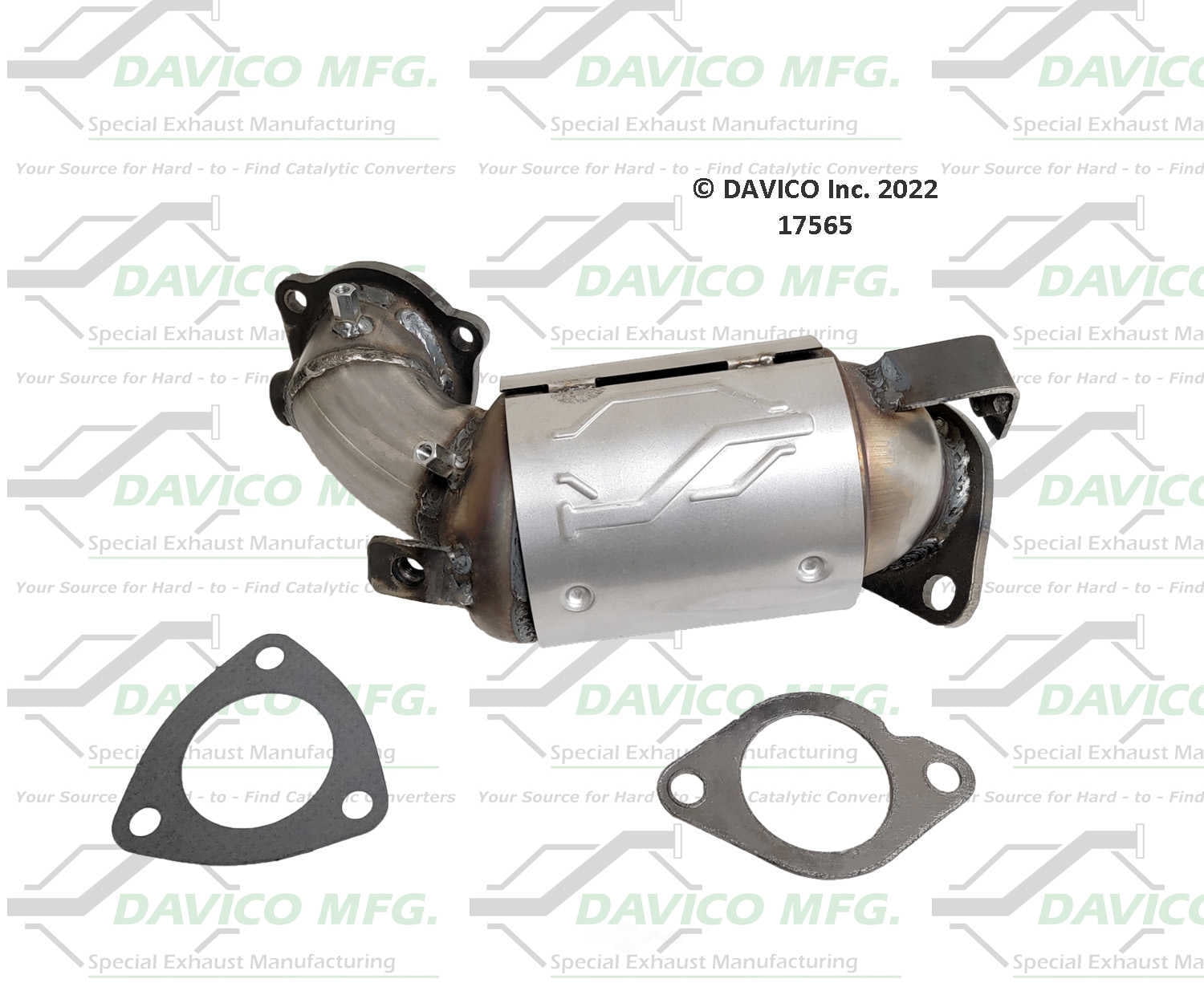Davico Mfg 17565 Direct-Fit Catalytic Converter