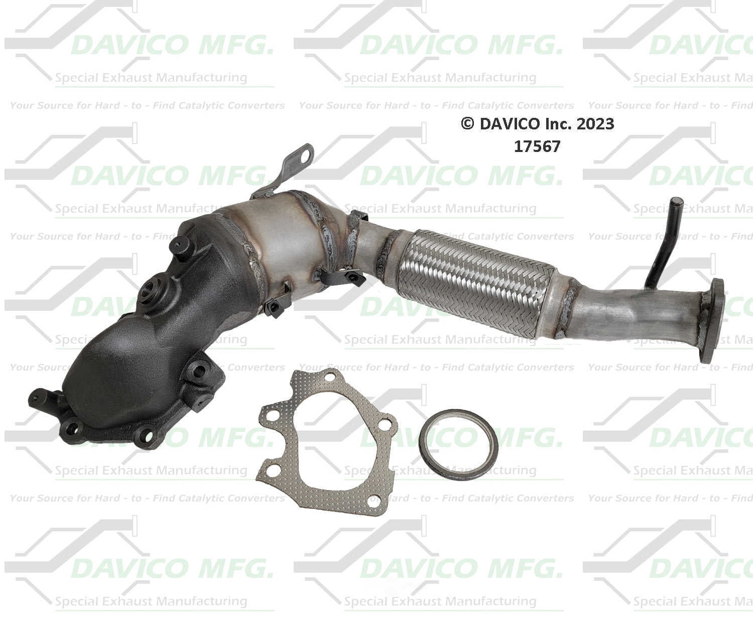 Davico Mfg 17567 Direct-Fit Catalytic Converter