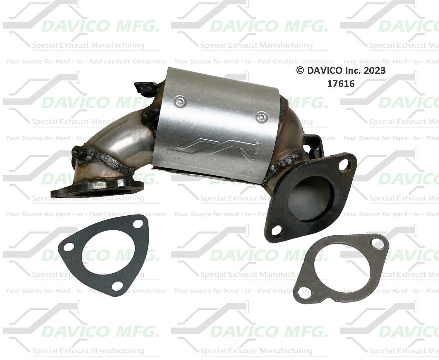 Davico Mfg 17616 Direct-Fit Catalytic Converter