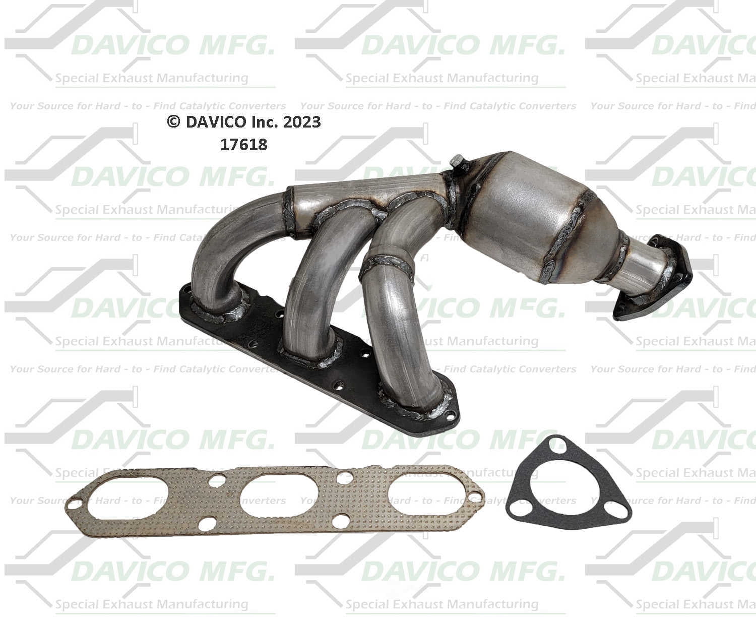 Davico Mfg 17618 Direct-Fit Catalytic Converter