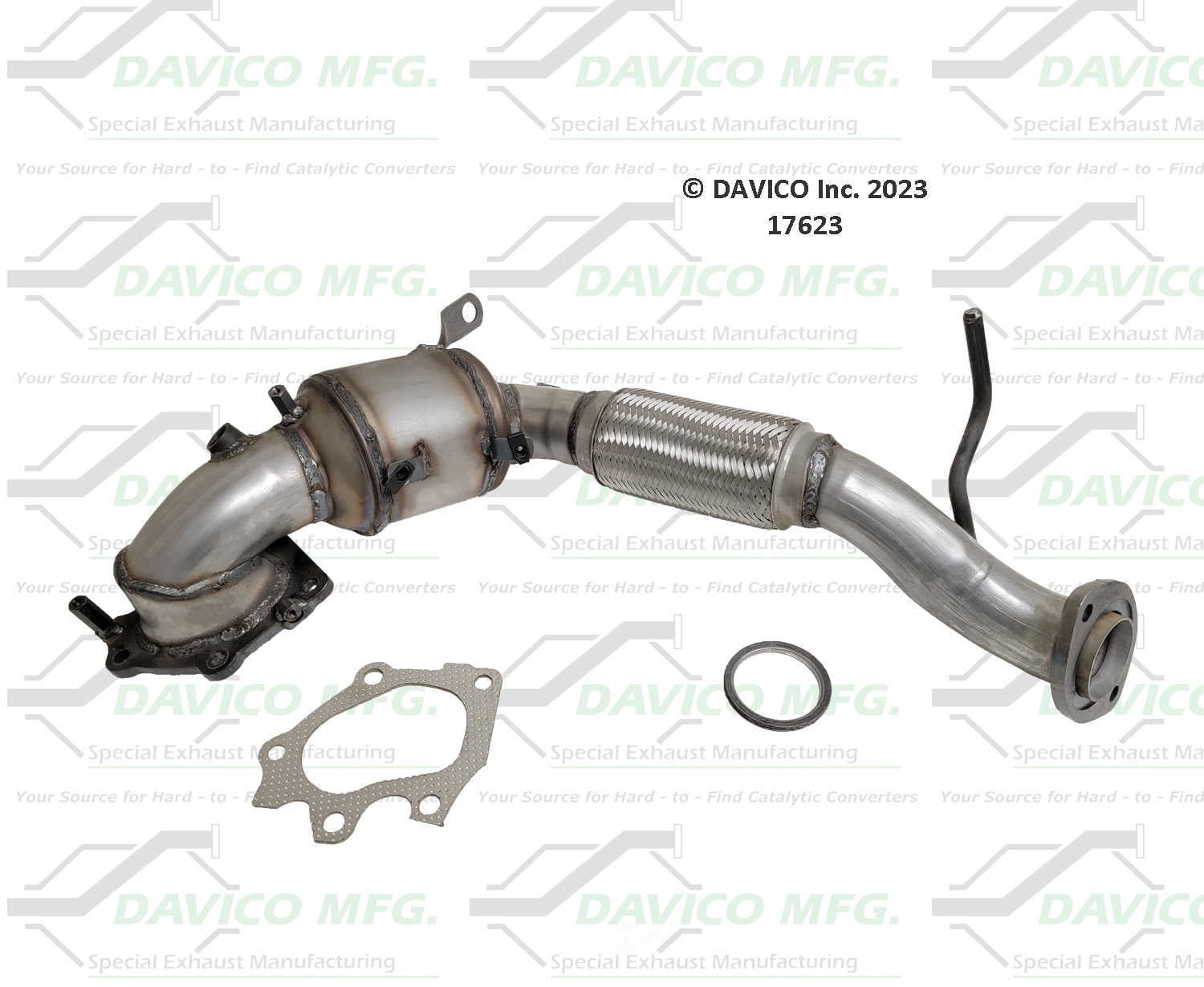 Davico Mfg 17623 Direct-Fit Catalytic Converter