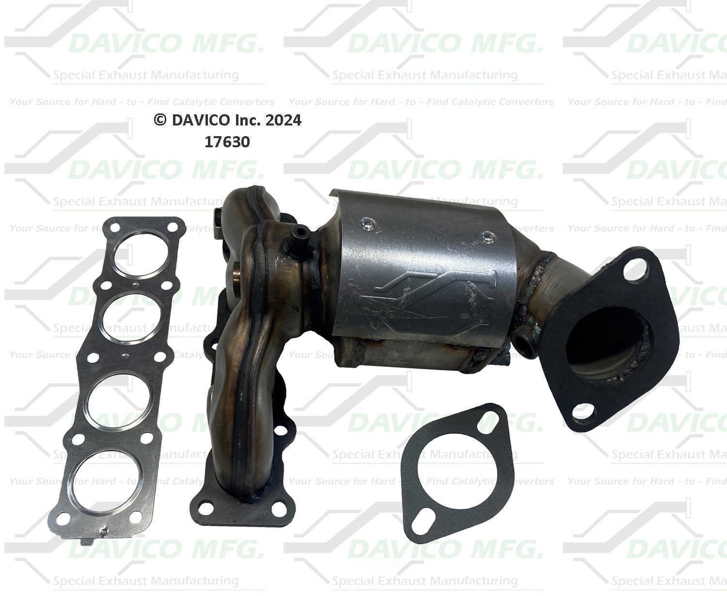 Davico Mfg 17630 Direct-Fit Catalytic Converter