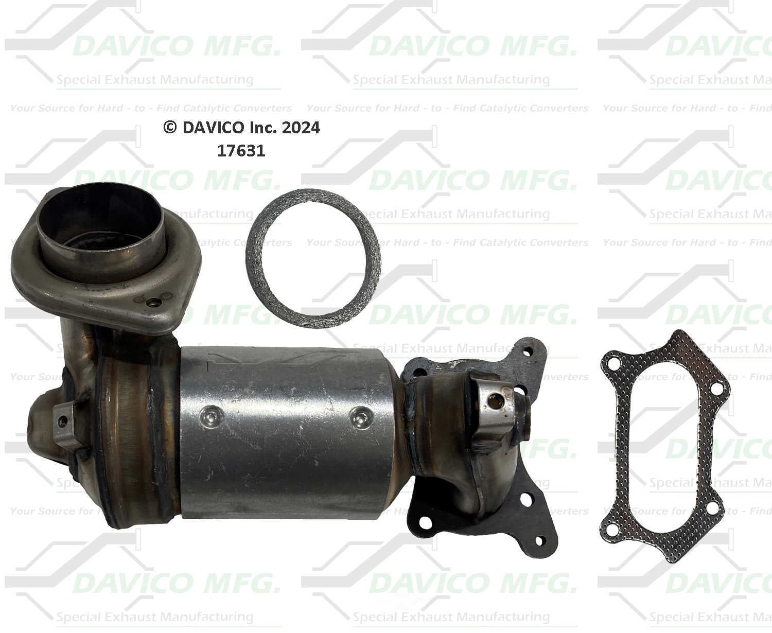 Davico Mfg 17631 Direct-Fit Catalytic Converter