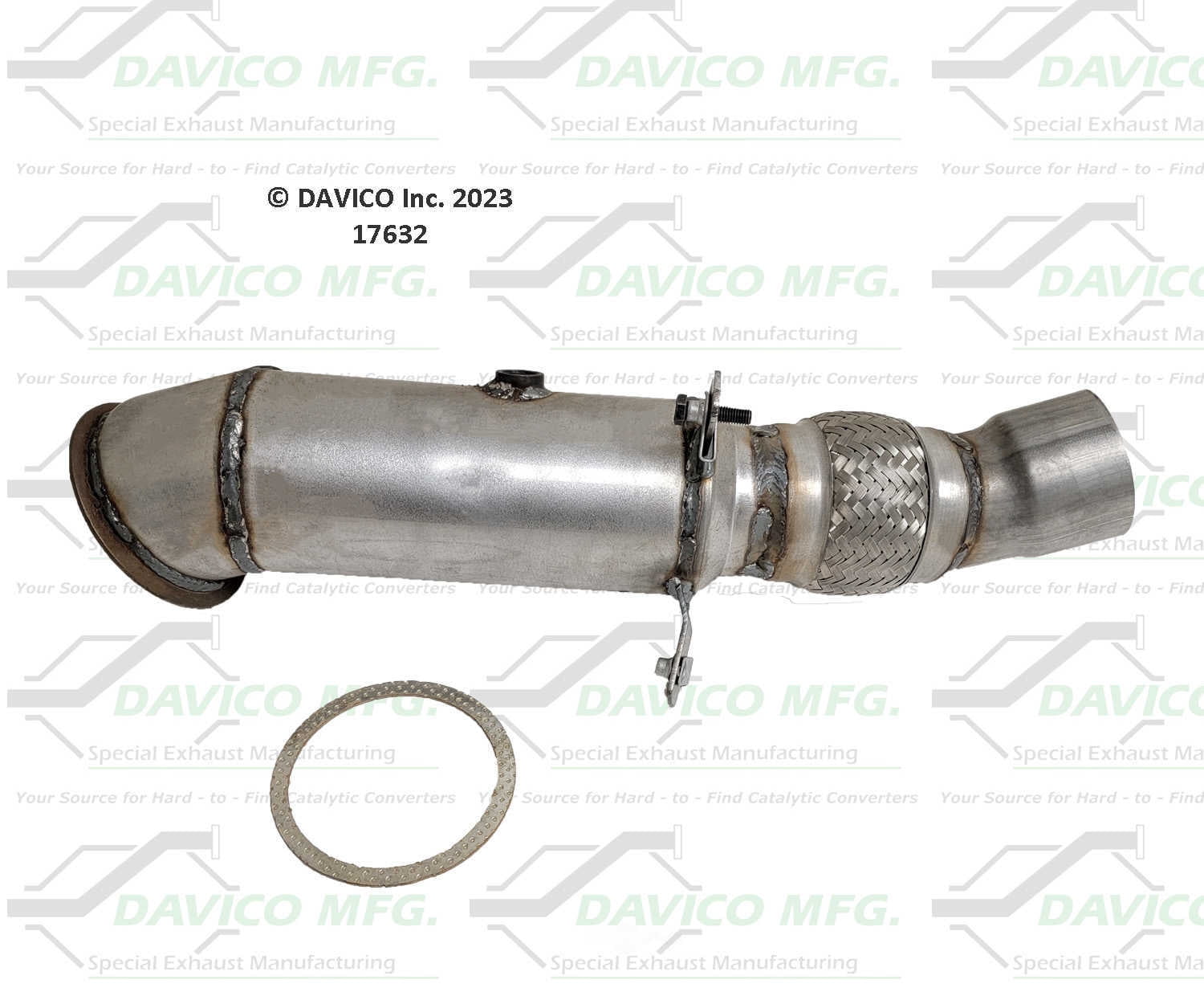 Davico Mfg 17632 Direct-Fit Catalytic Converter