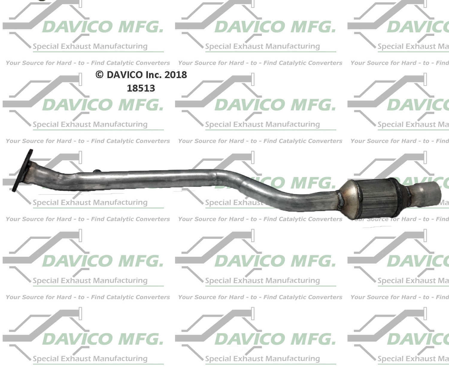 Davico Mfg 18513 Direct-Fit Catalytic Converter