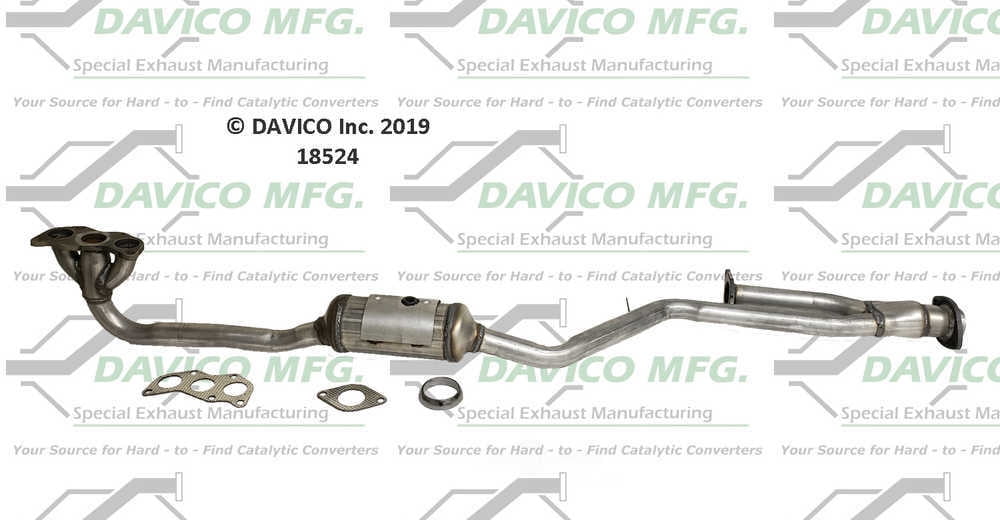 Davico Mfg 18524 Direct-Fit Catalytic Converter
