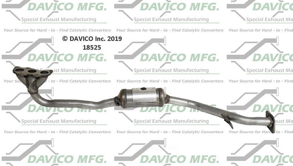 Davico Mfg 18525 Direct-Fit Catalytic Converter