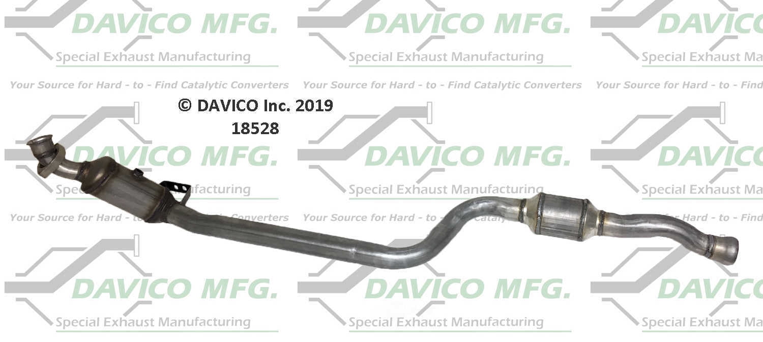 Davico Mfg 18528 Direct-Fit Catalytic Converter