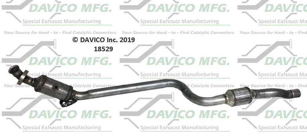 Davico Mfg 18529 Direct-Fit Catalytic Converter