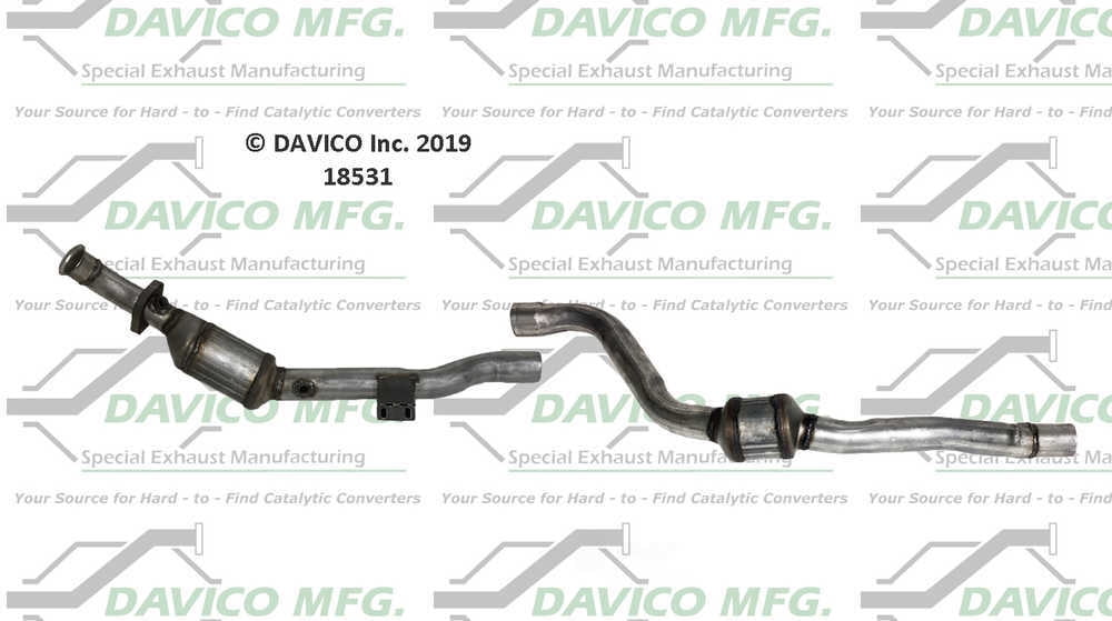 Davico Mfg 18531 Direct-Fit Catalytic Converter