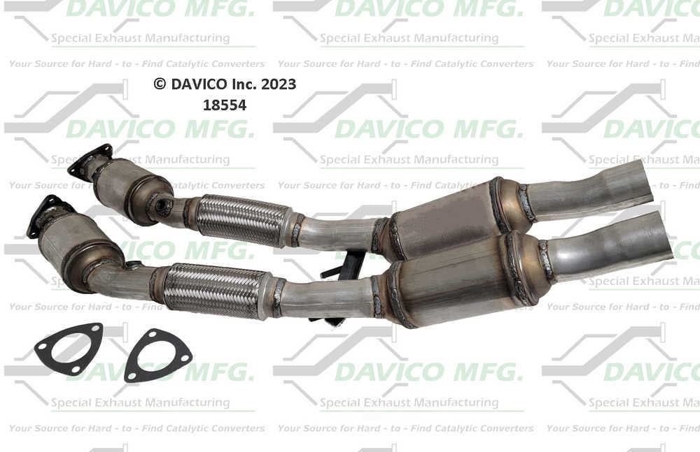 Davico Mfg 18554 Direct-Fit Catalytic Converter