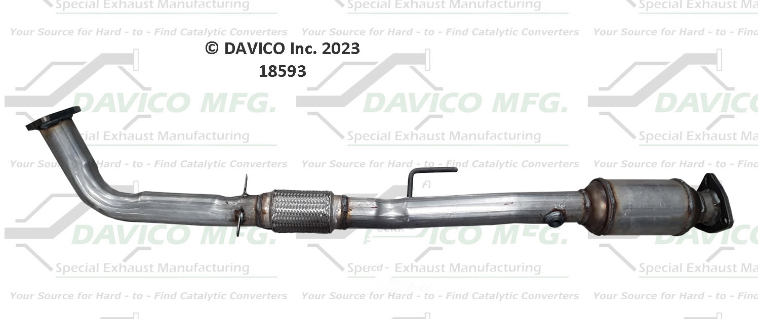 Davico Mfg 18593 Direct-Fit Catalytic Converter
