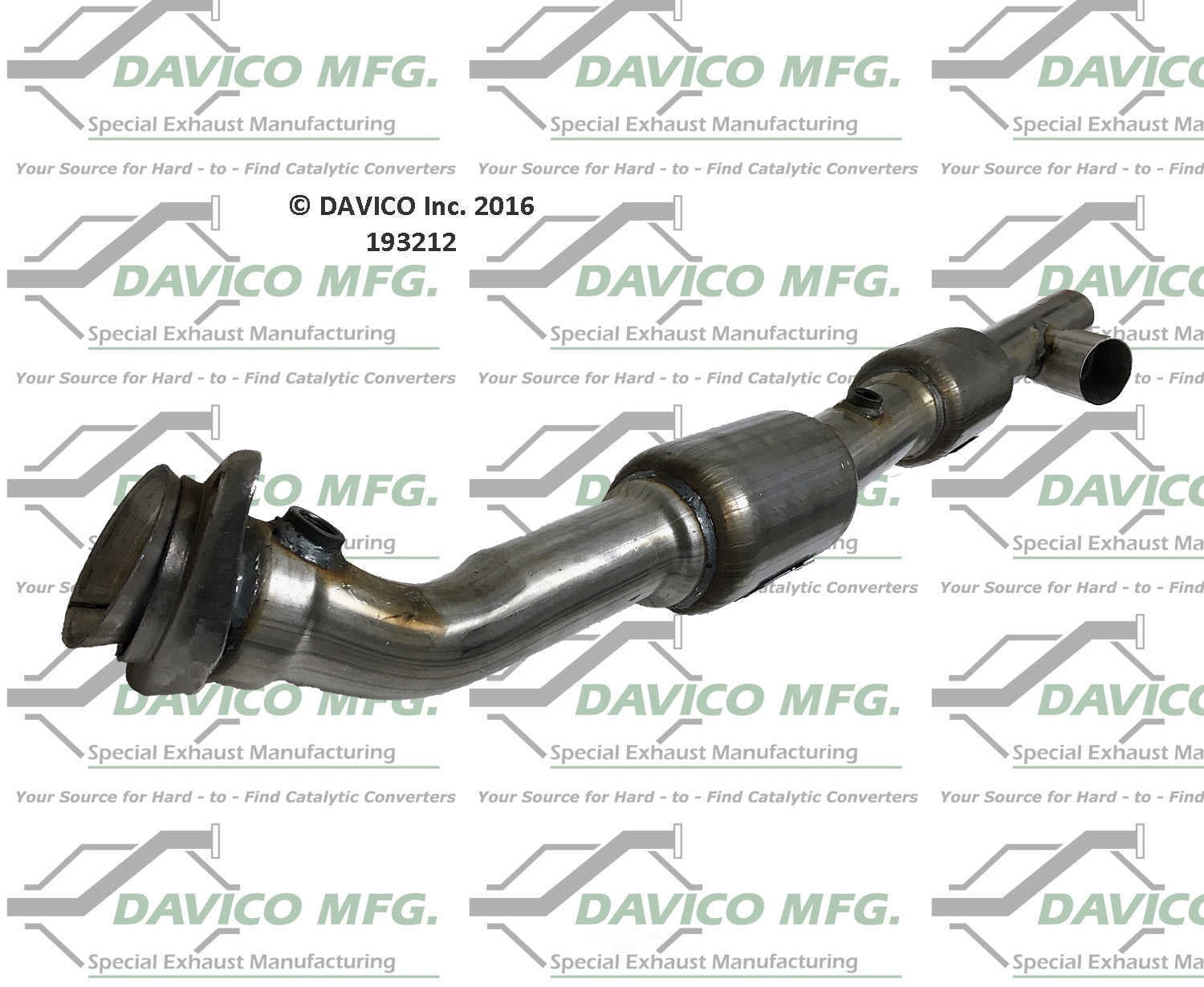 Davico Mfg 193212 Direct-Fit Catalytic Converter