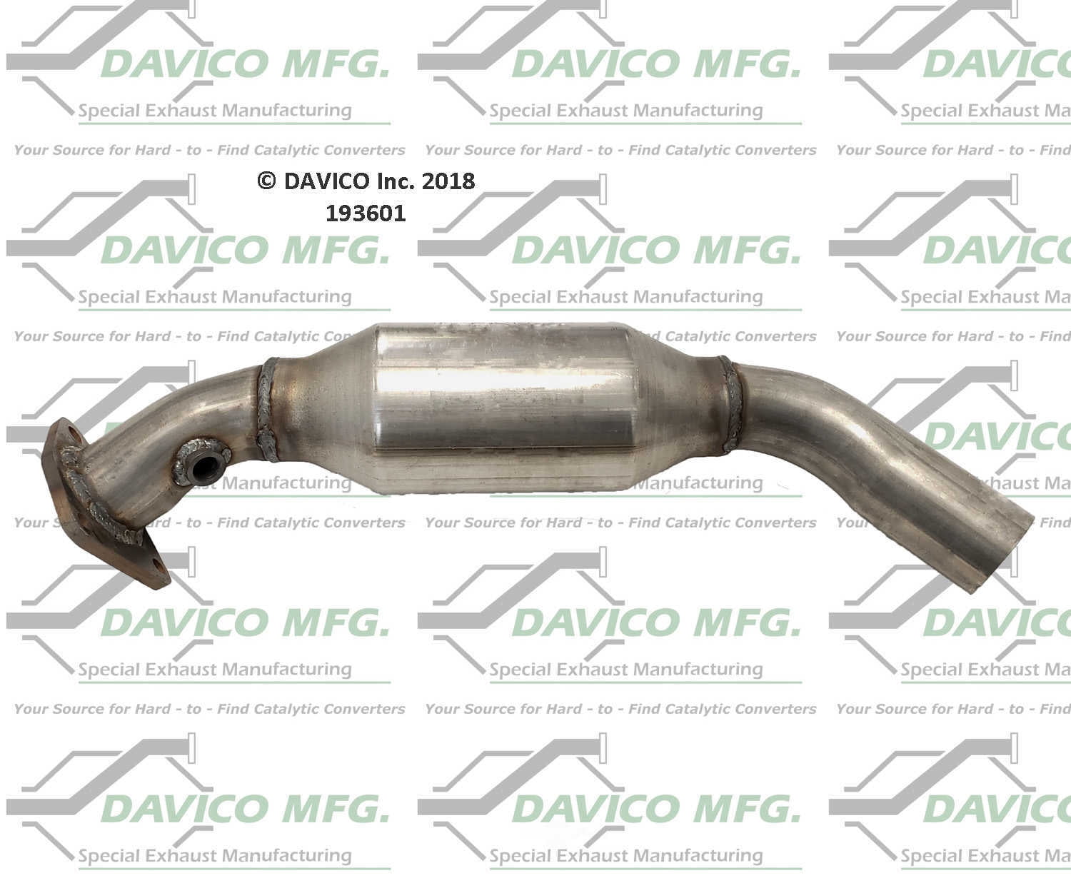 Davico Mfg 193601 Direct-Fit Catalytic Converter