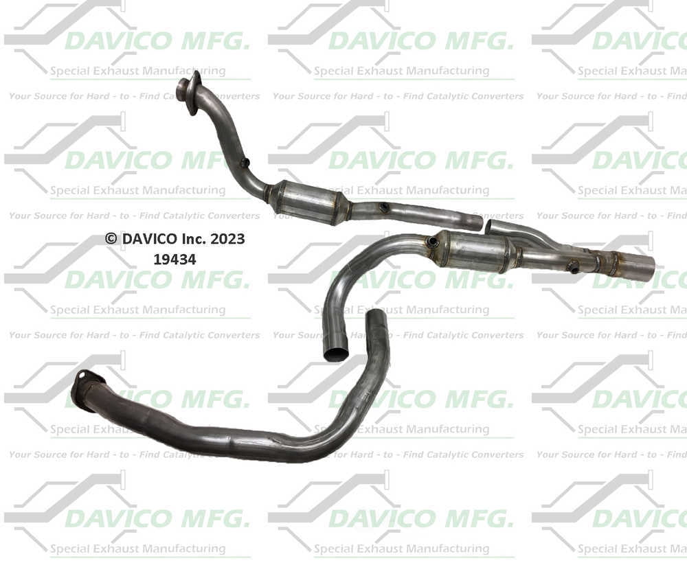 Davico Mfg 19434 Direct-Fit Catalytic Converter