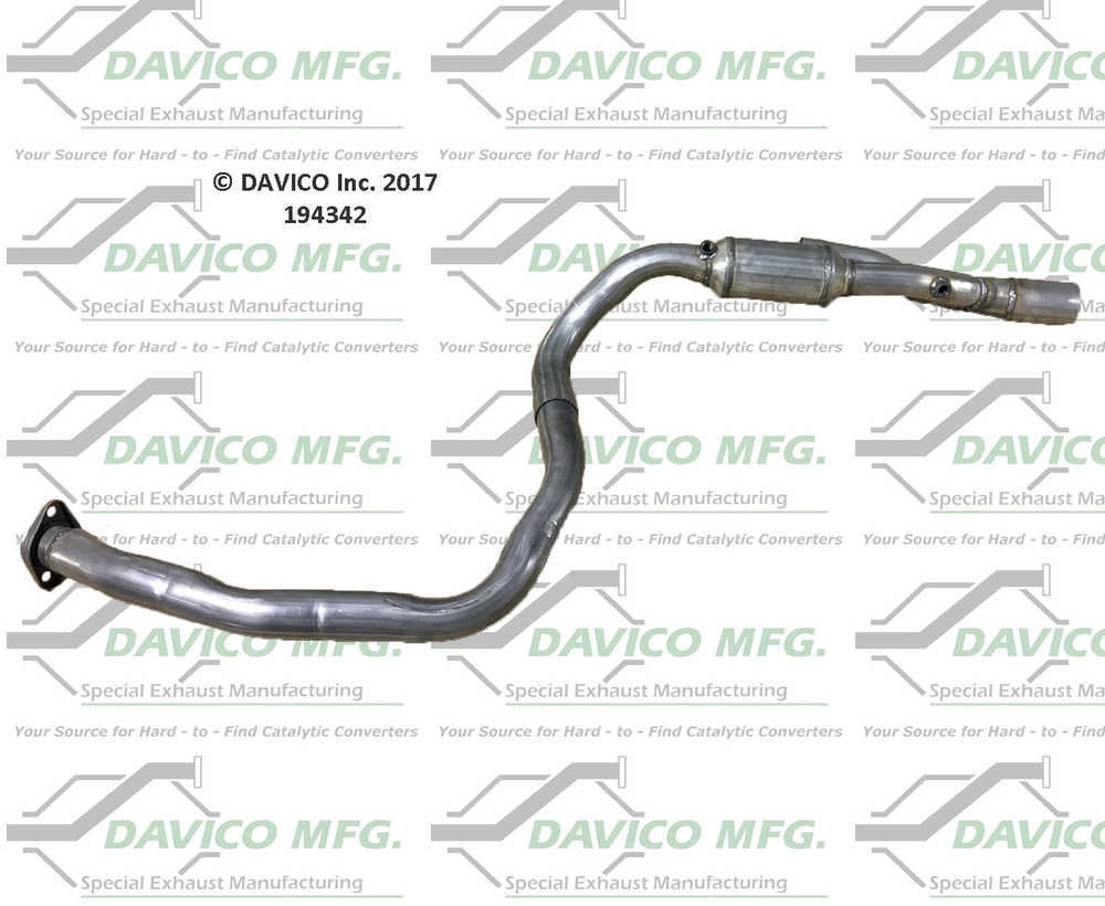 Davico Mfg 194342 Direct-Fit Catalytic Converter